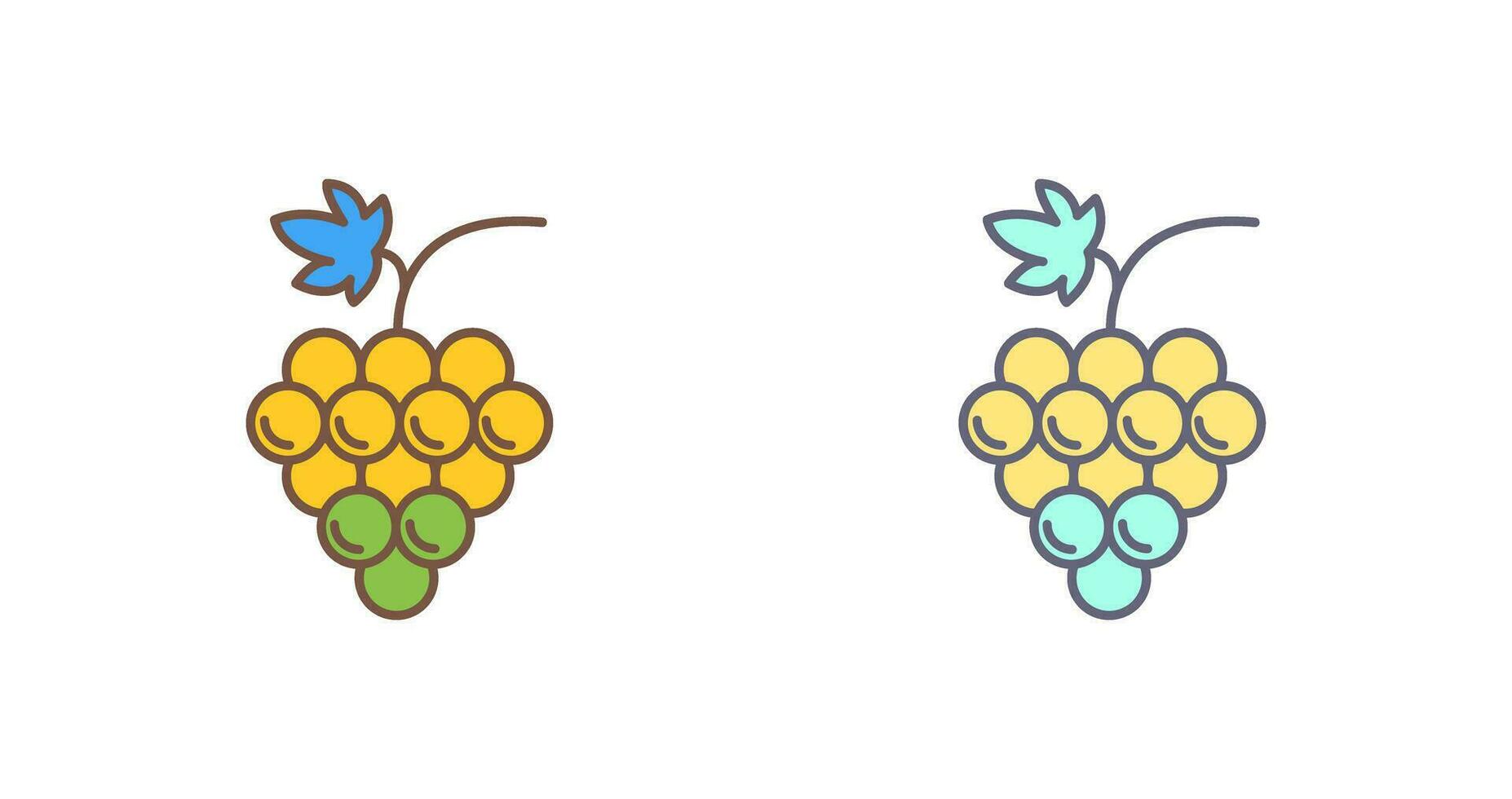 Grapes Vector Icon