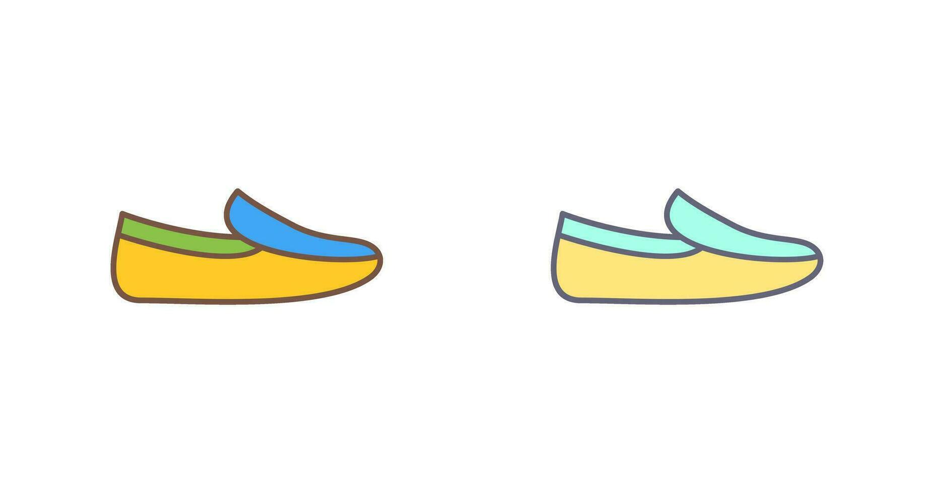 Men's Loafers Vector Icon