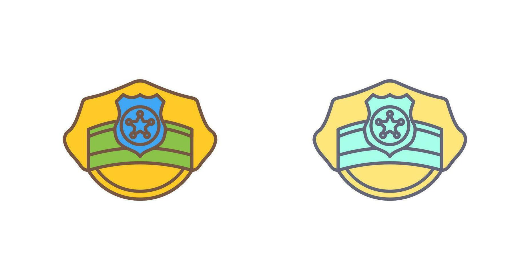 Police Hat Vector Icon