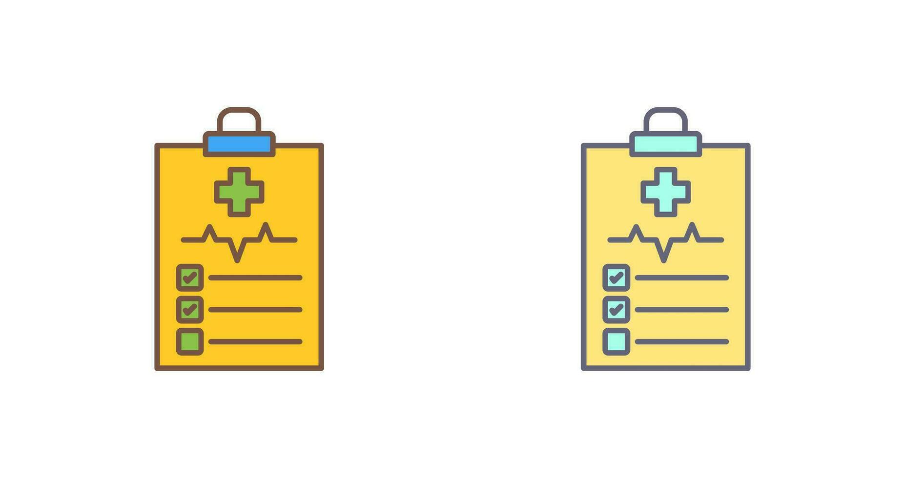 Medical History Vector Icon