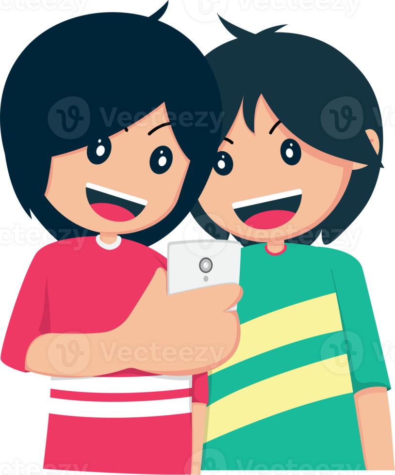 Cute Cartoon Character Design Isolated icons People Cartoon Character Flat illustration Png