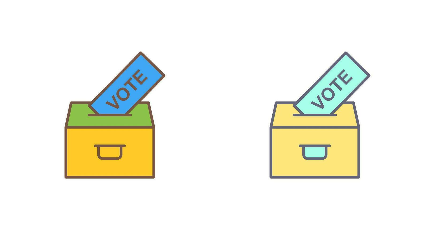Casting Vote Vector Icon