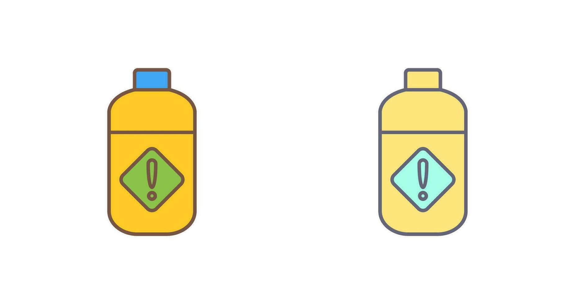 Pesticide Bottle Vector Icon