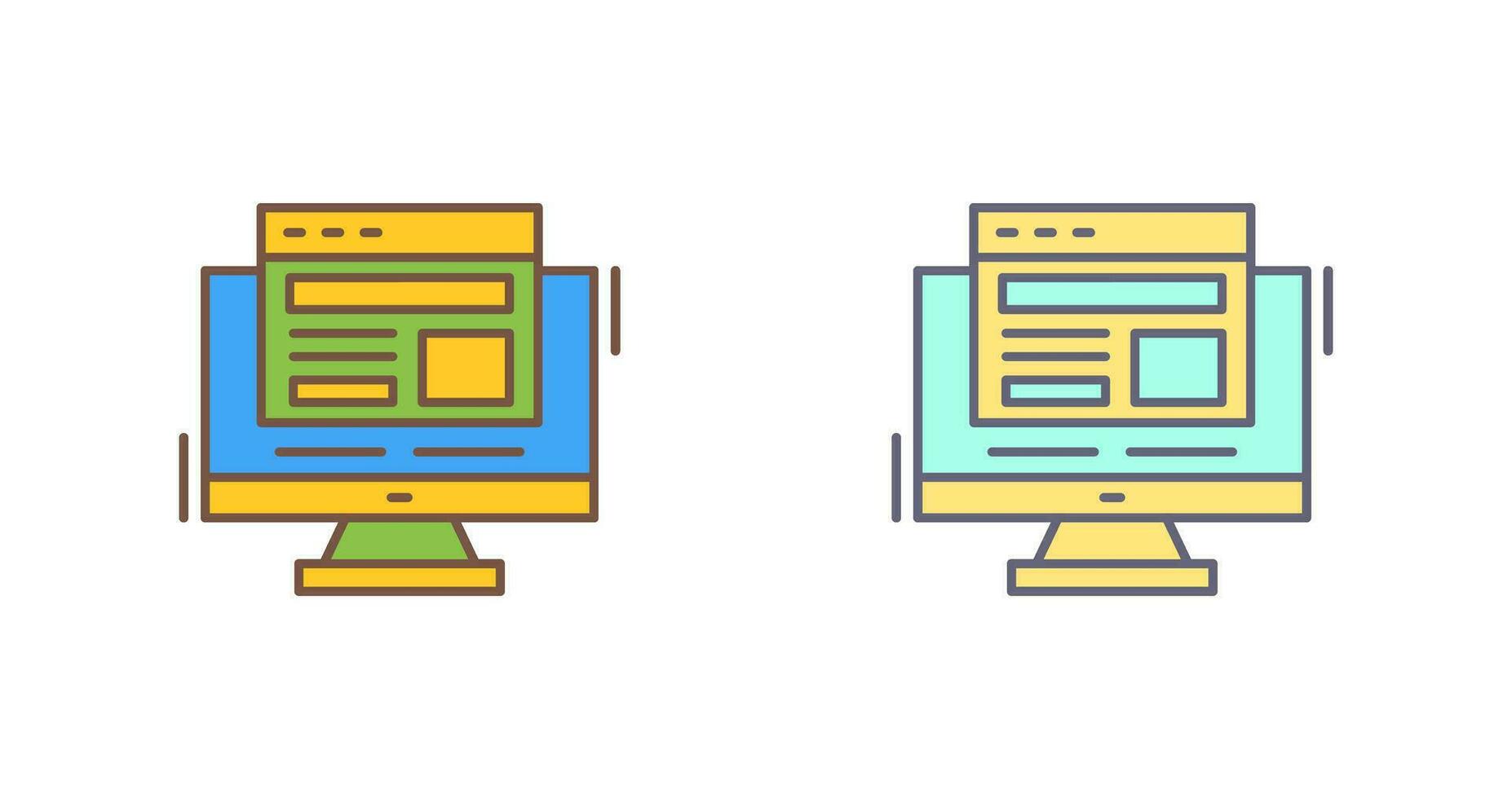 Adaptive Layout Vector Icon