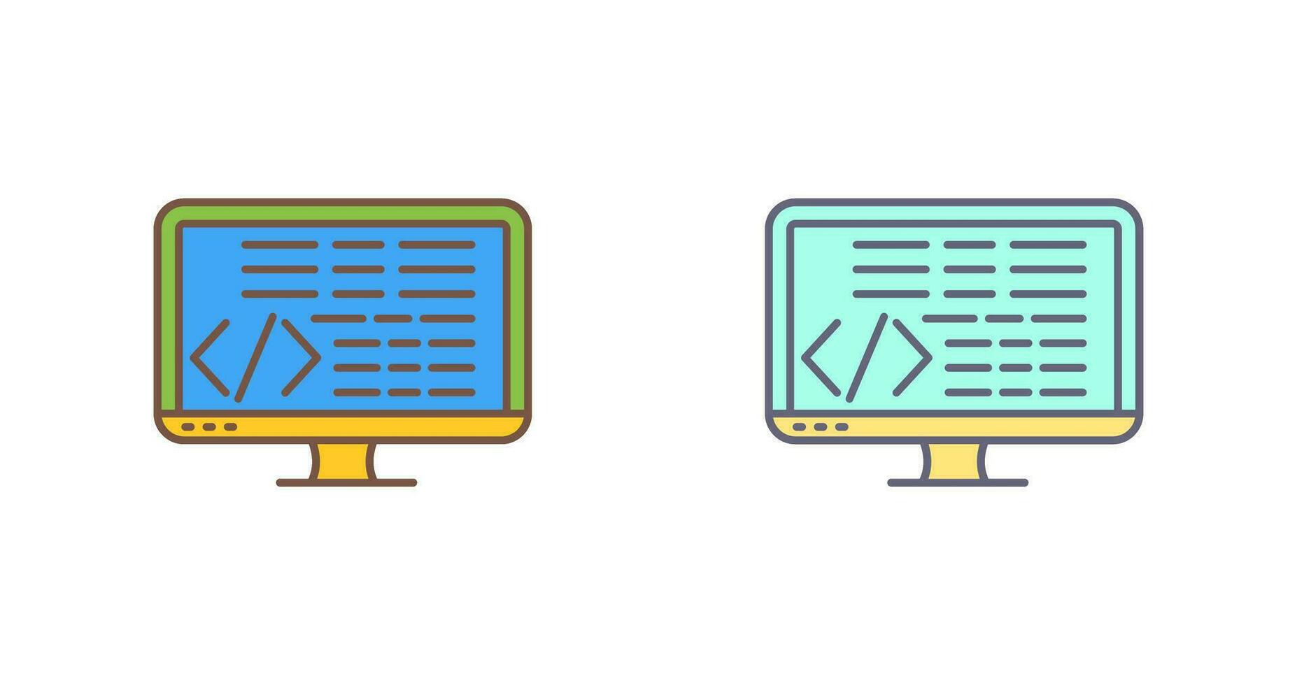 Coding Vector Icon