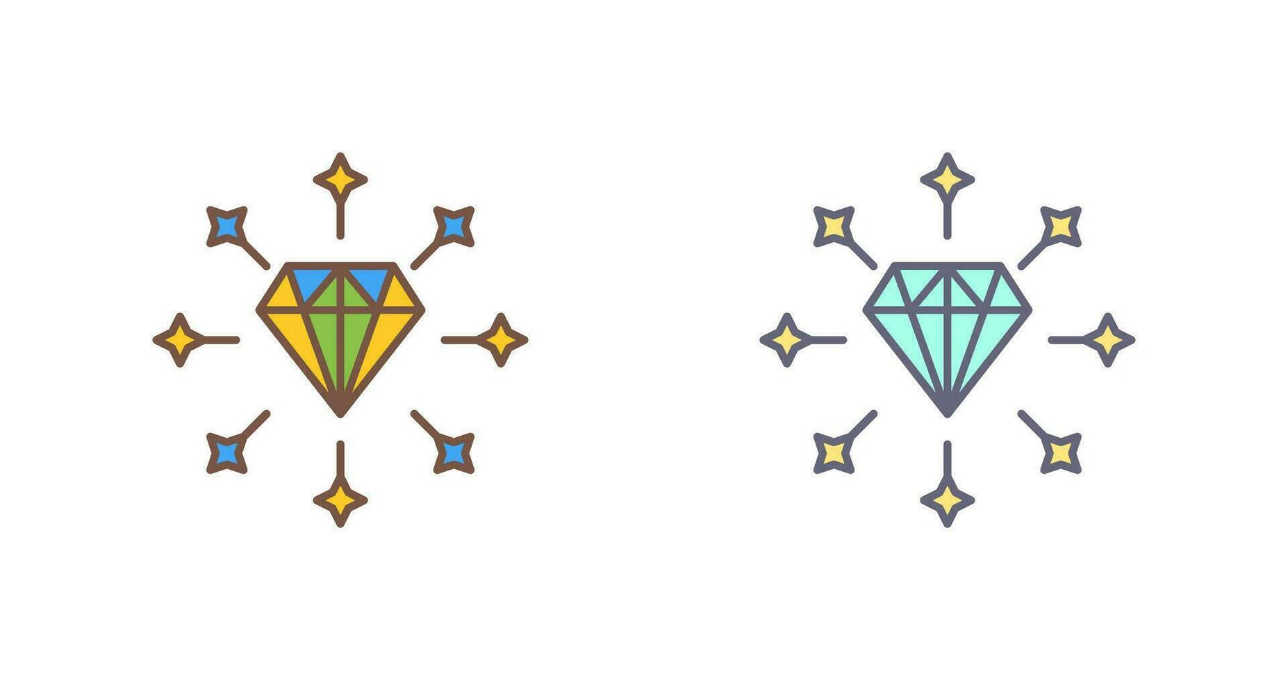 icono de vector de diamante