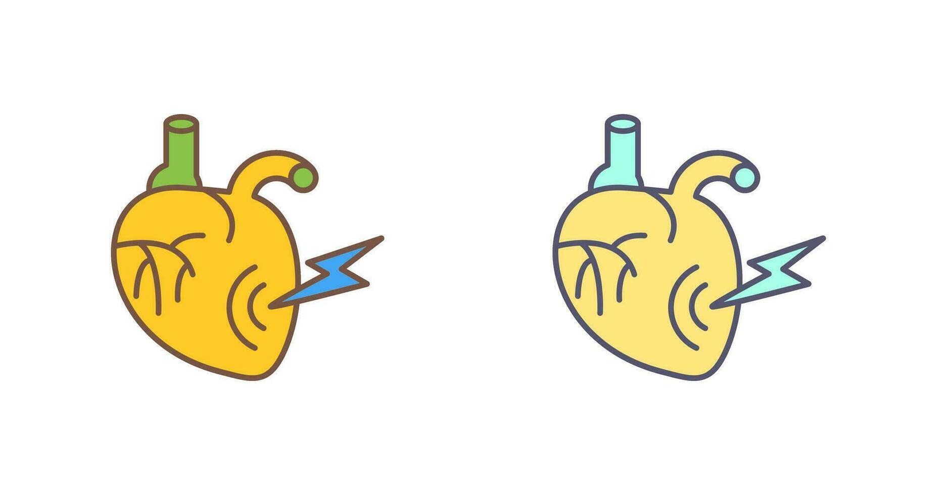 Heart Attack Vector Icon