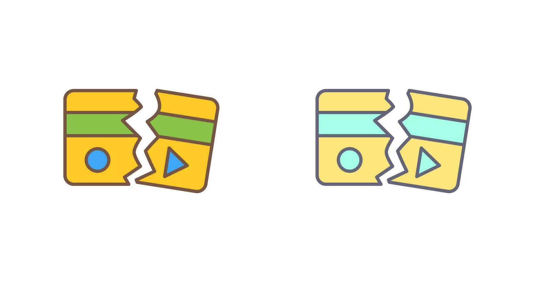 Broken Vector Icon