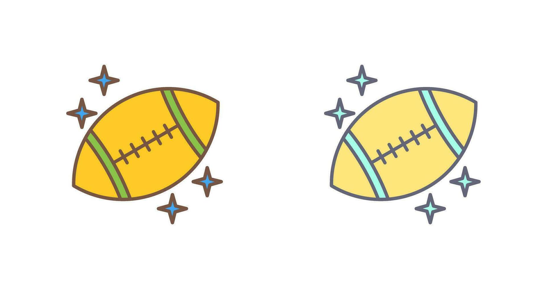 Rugby Vector Icon