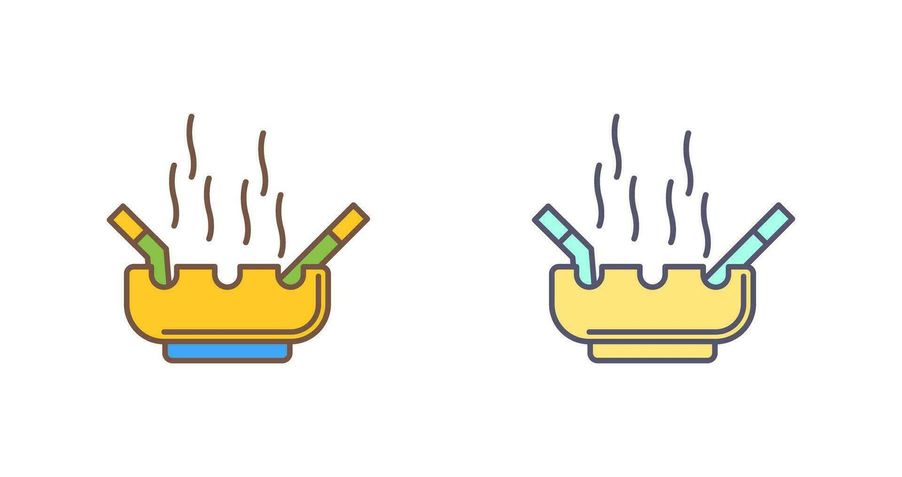 Ashtray Vector Icon