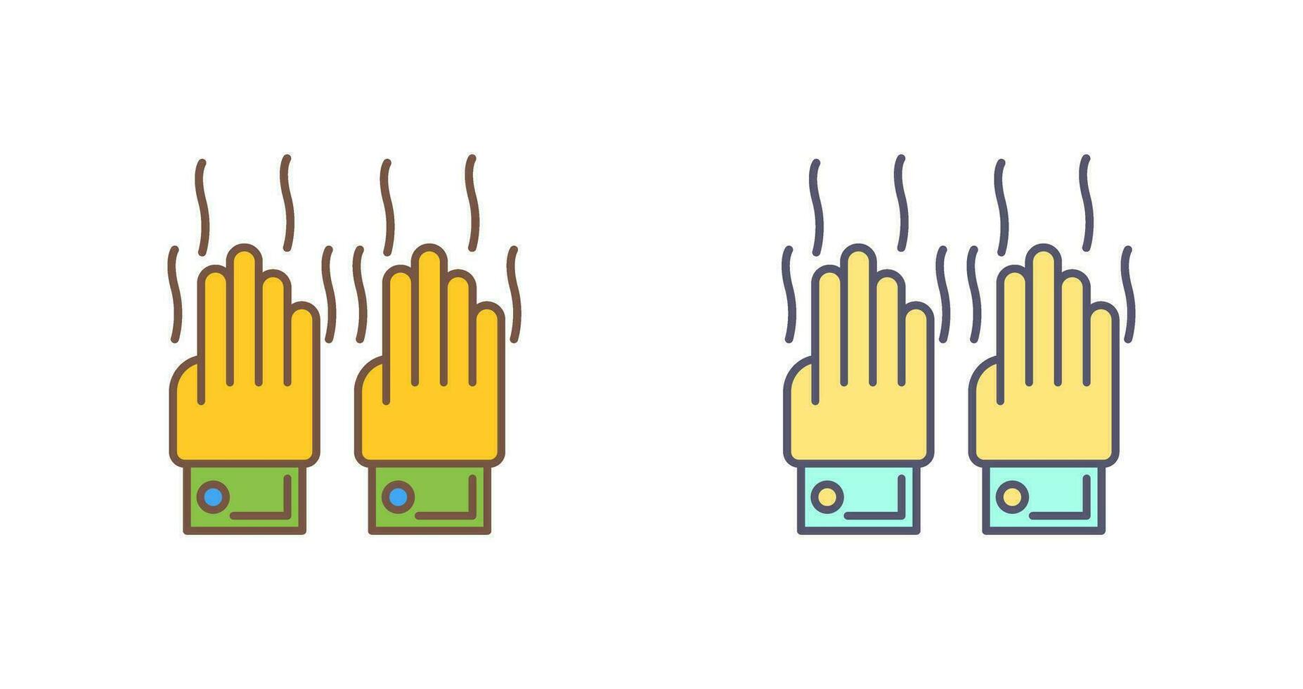 Smelly Hands Vector Icon
