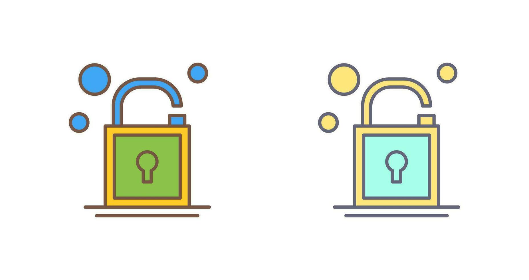 Open Lock Vector Icon