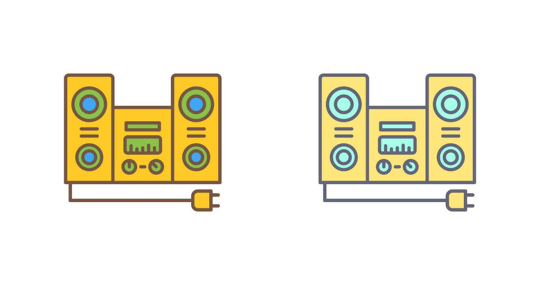 Stereo Vector Icon