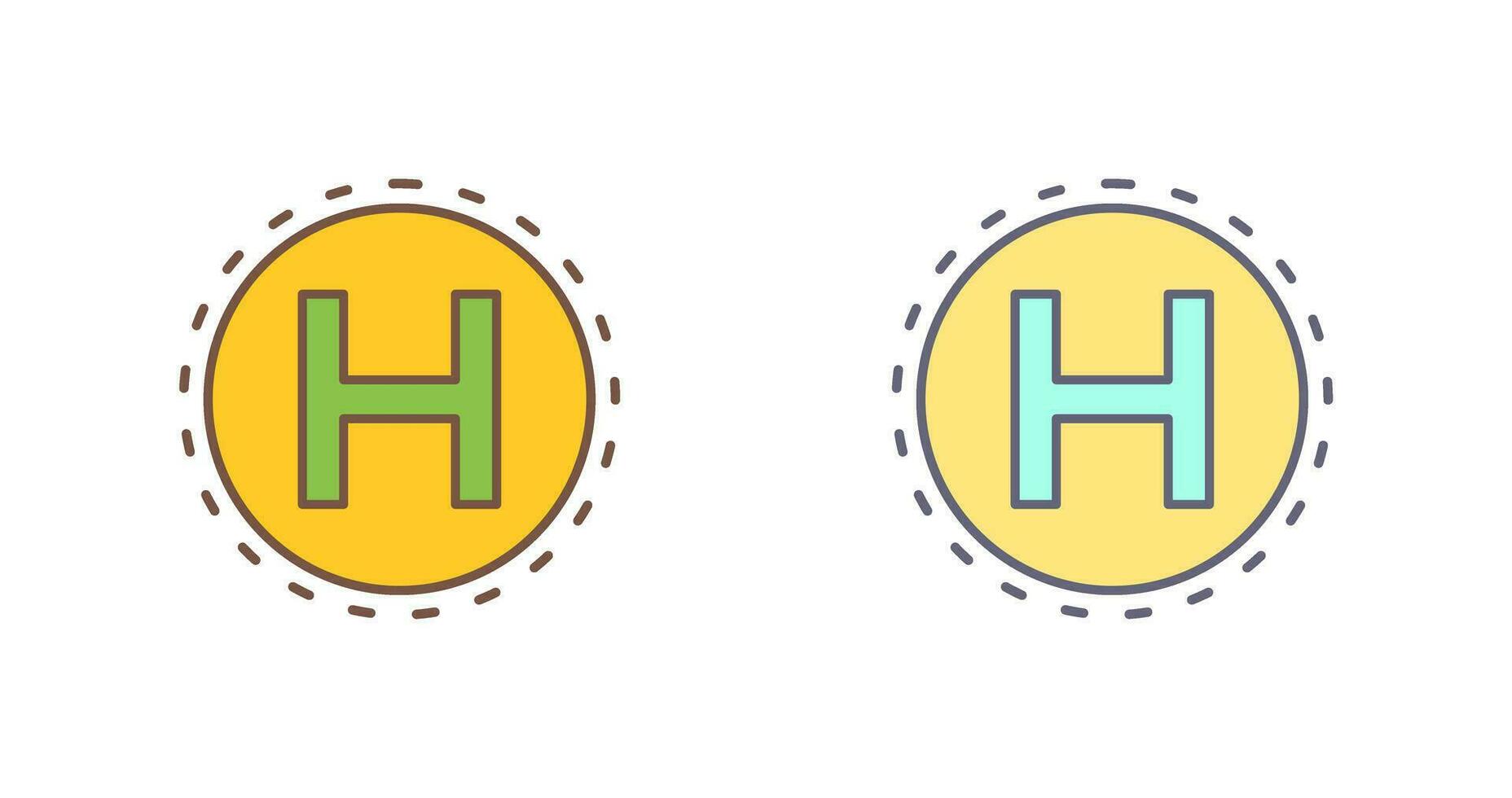 Helipad Vector Icon