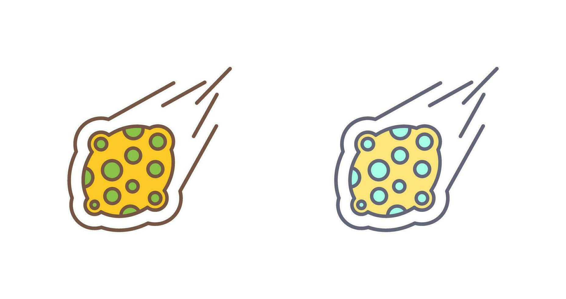 Meteorite Vector Icon