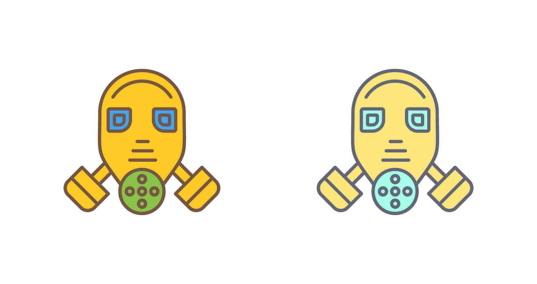 Gas Mask Vector Icon