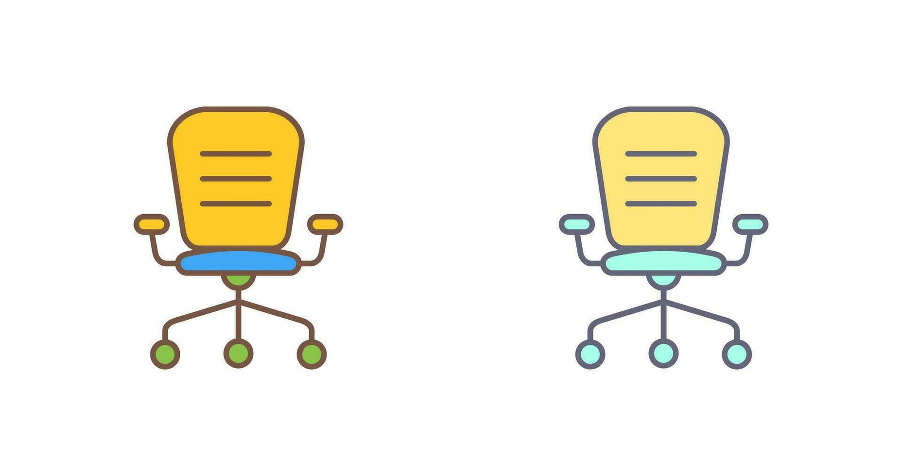 Office Chair Vector Icon