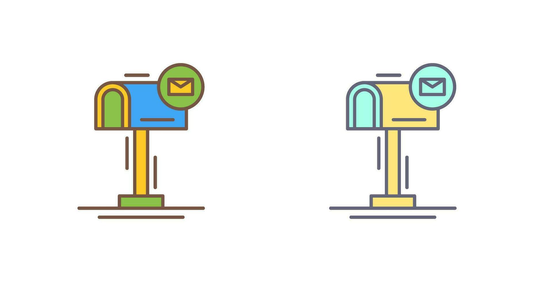 Mail Box Vector Icon