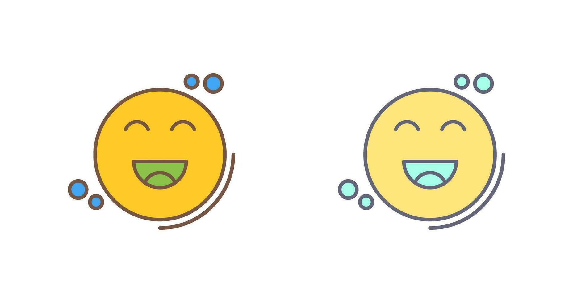 Happiness Vector Icon