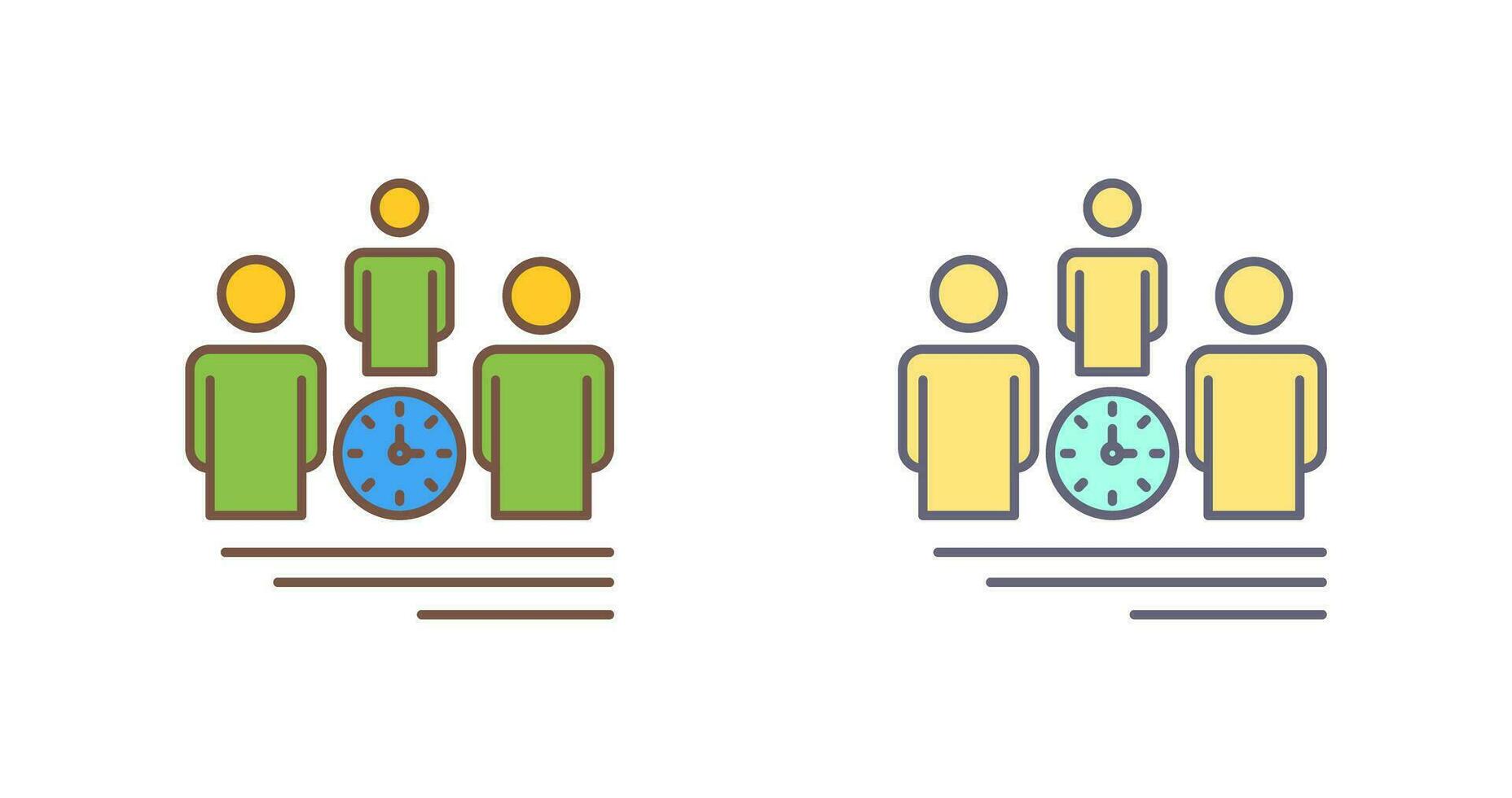 Team Management Vector Icon