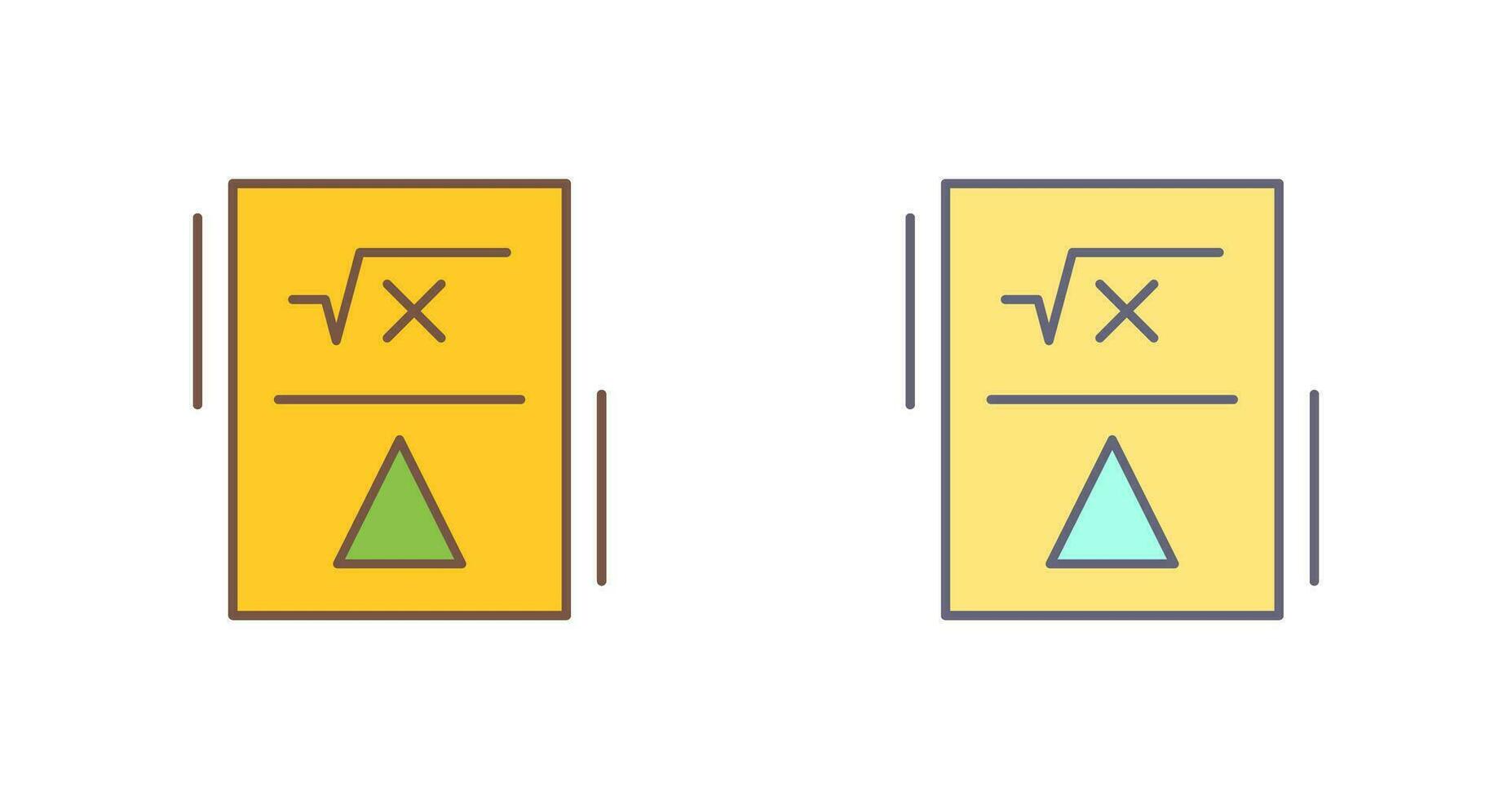 Formula Vector Icon