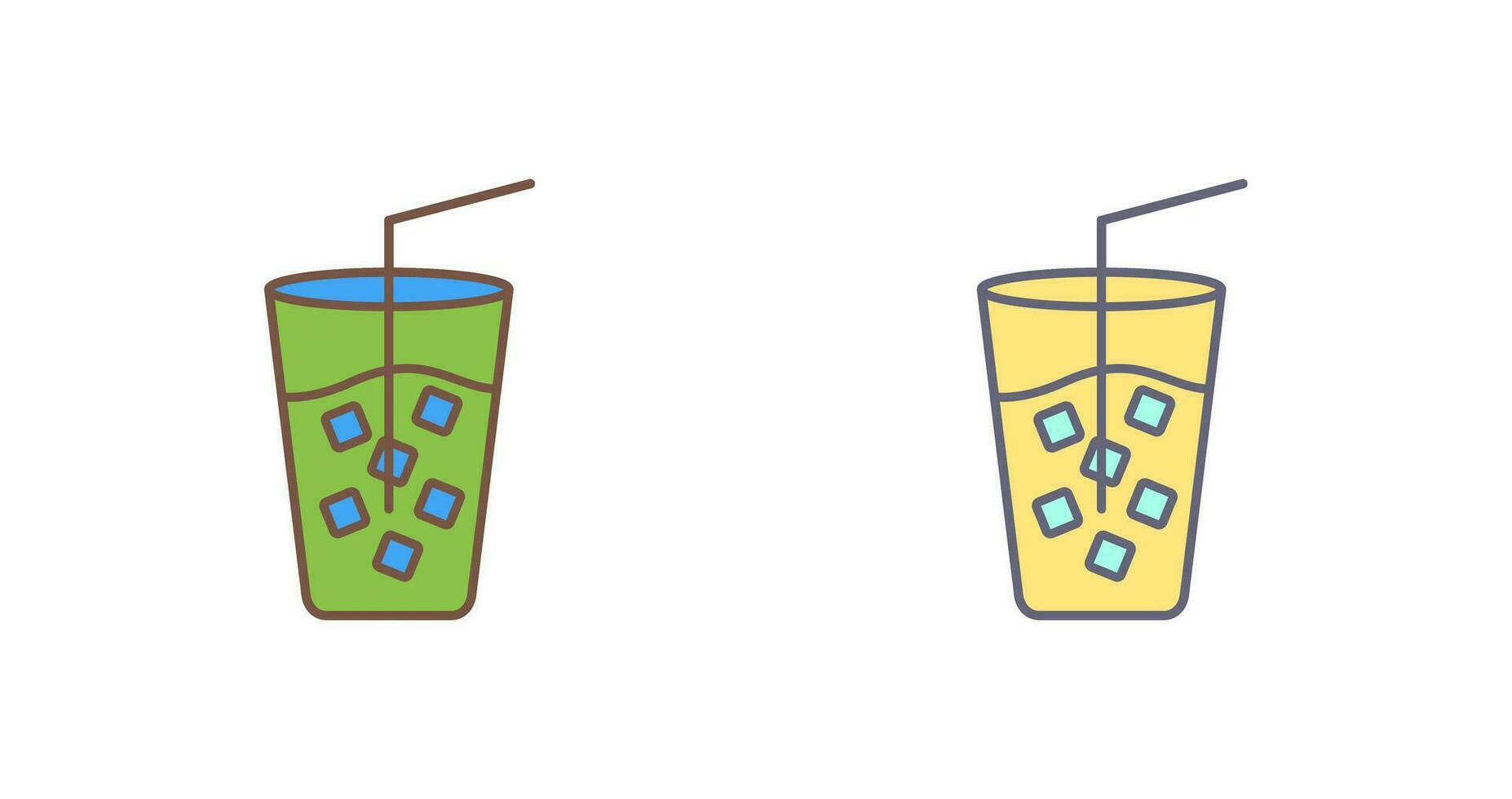 Cold Drink Vector Icon