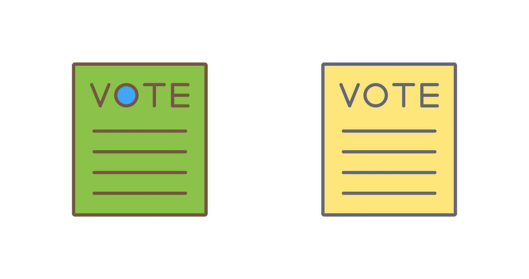 Vote Vector Icon