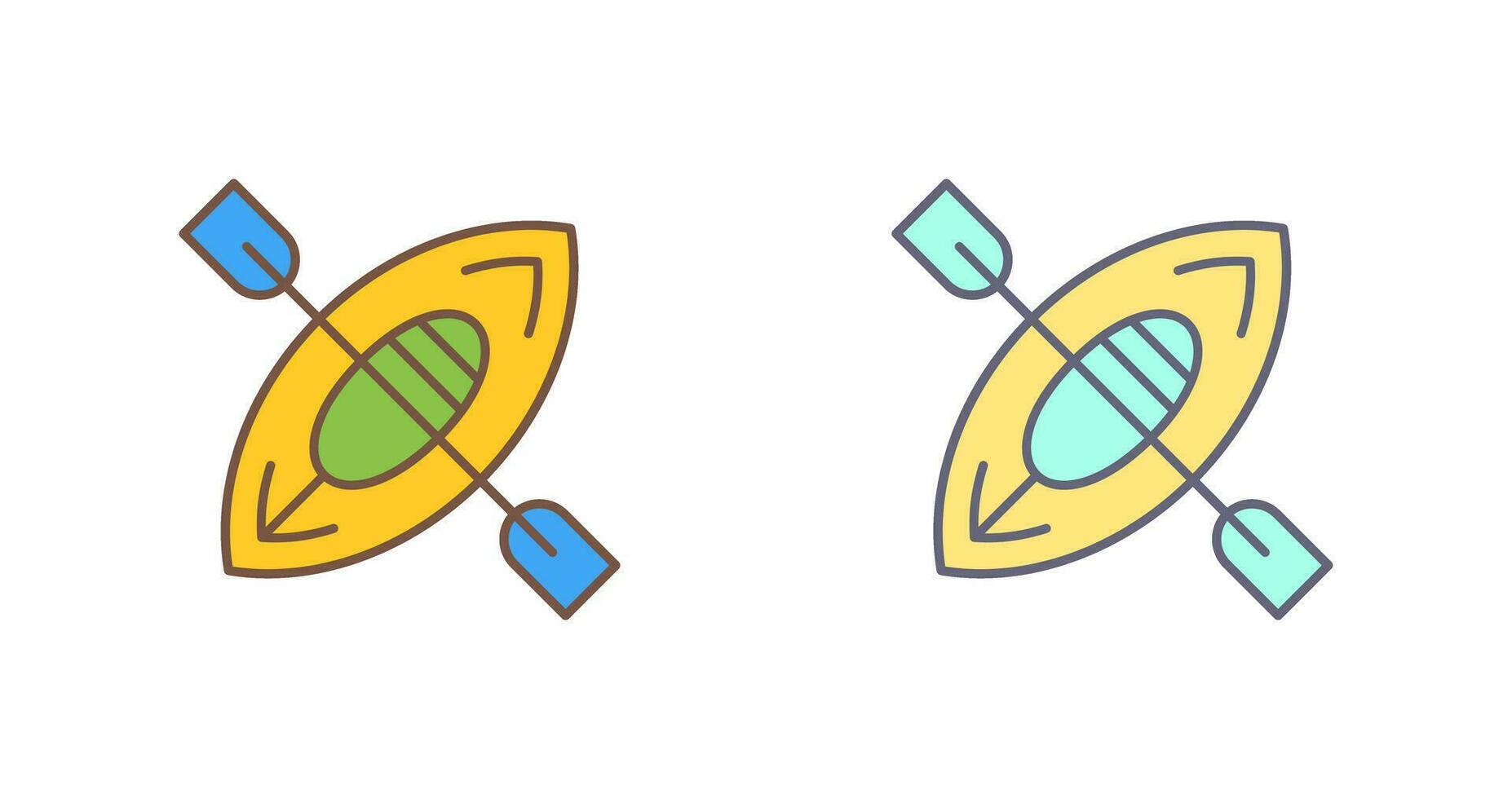 Kayak Vector Icon