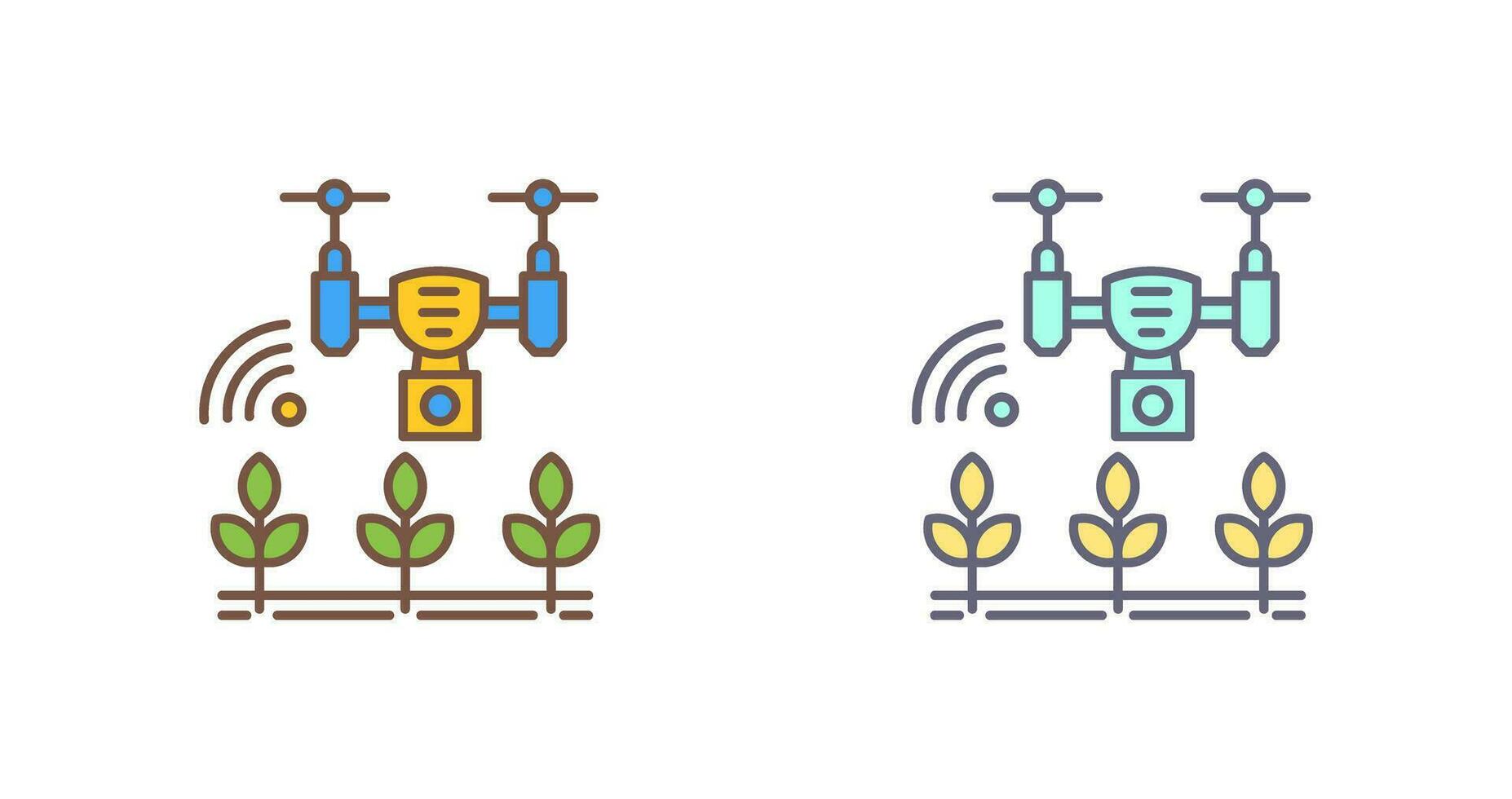 Smart Farm Vector Icon