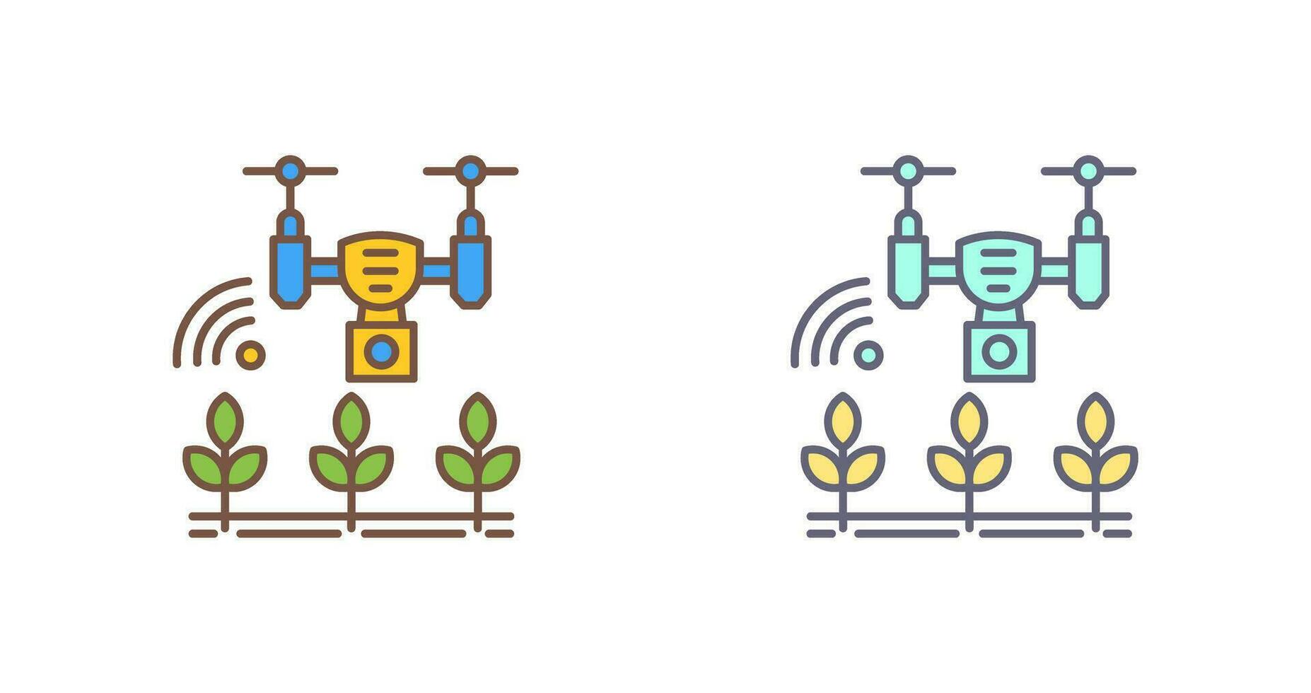 Smart Farm Vector Icon