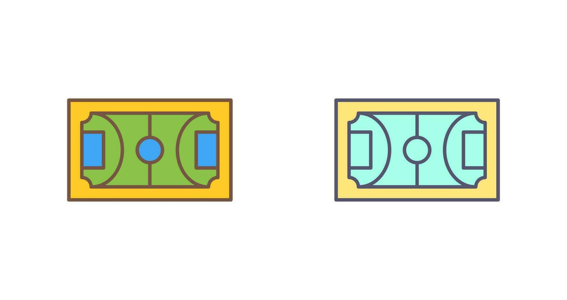 Football Field Vector Icon
