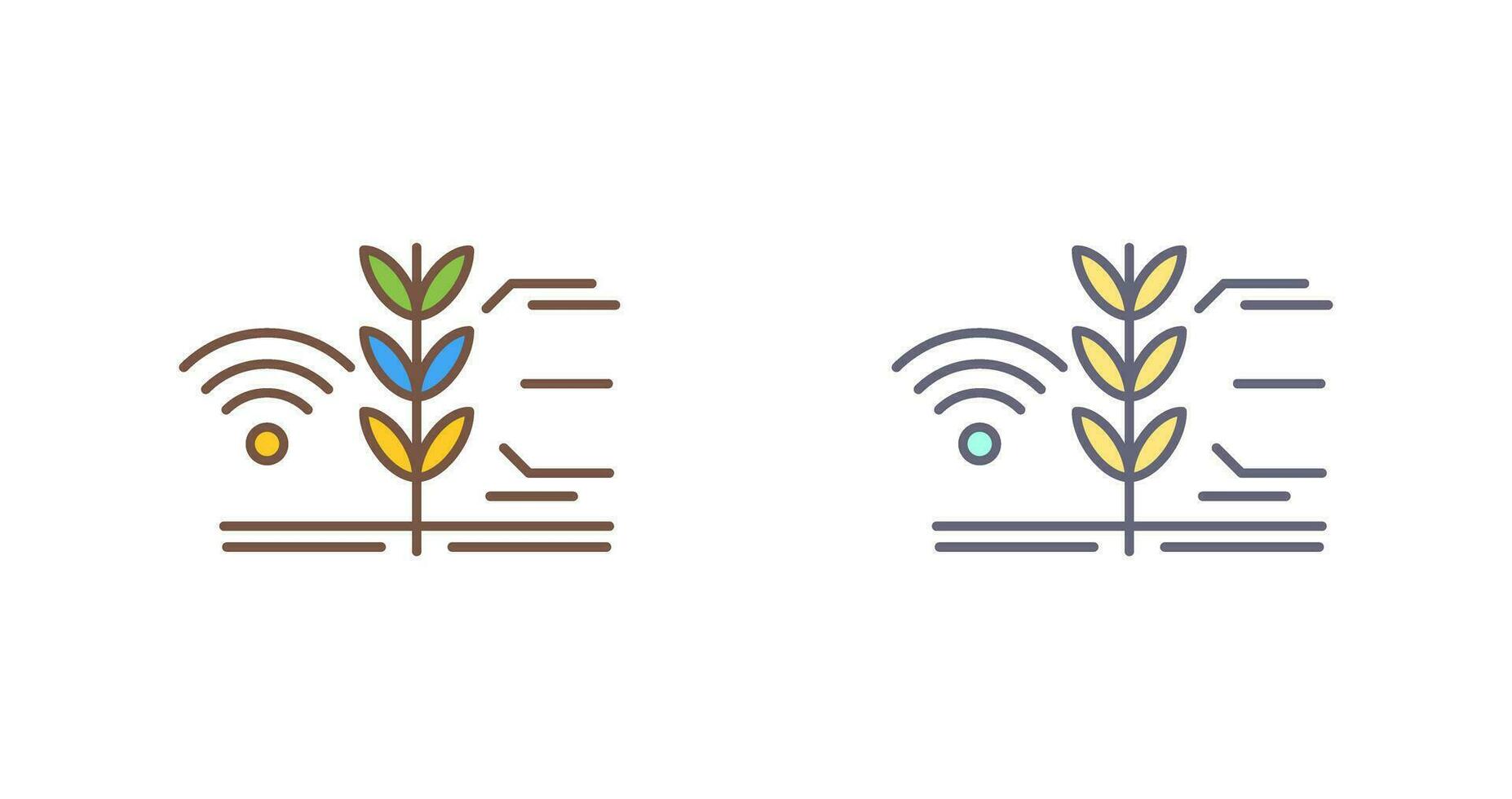 Smart Farm Vector Icon