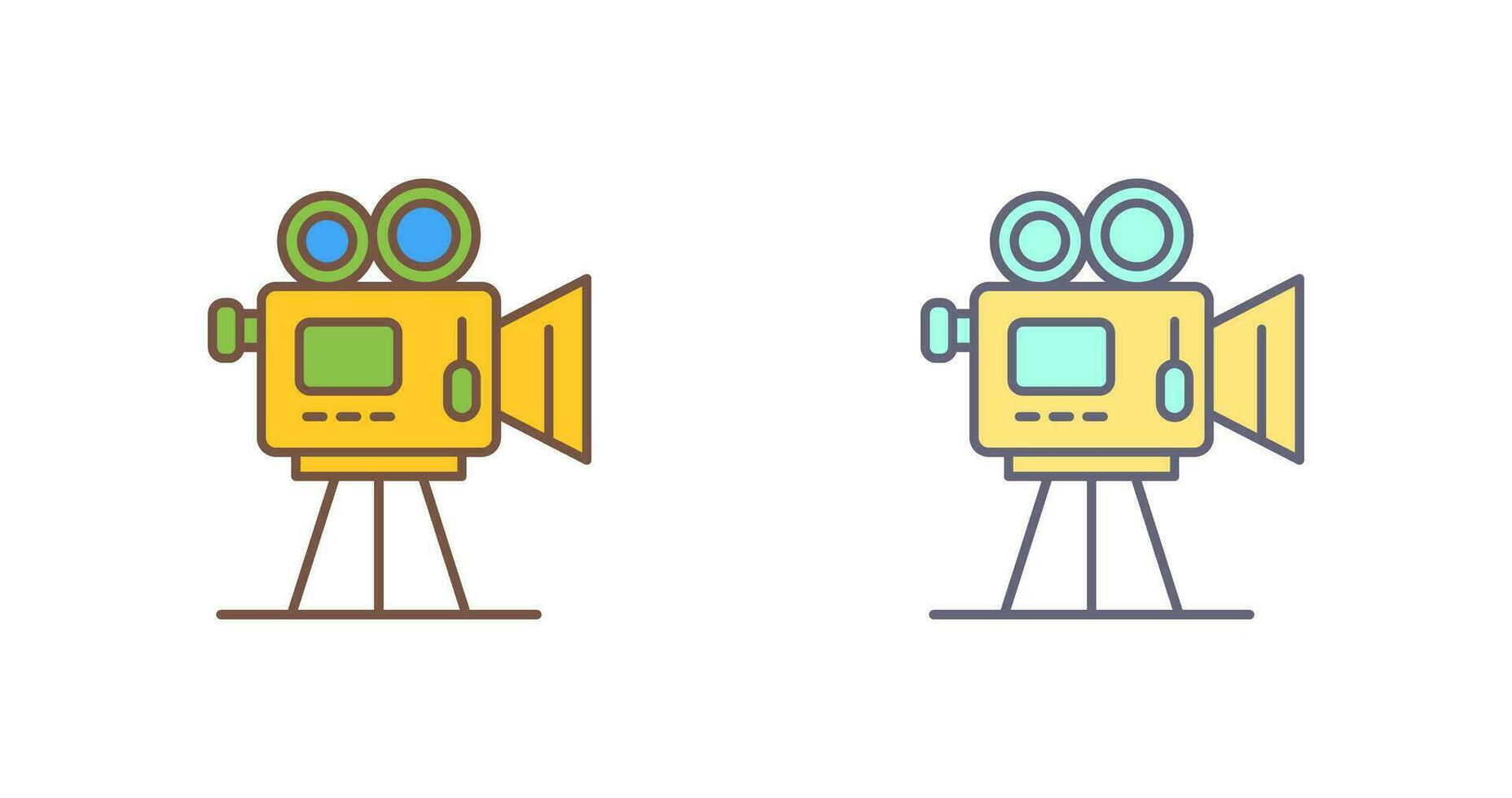 Movie camera Vector Icon