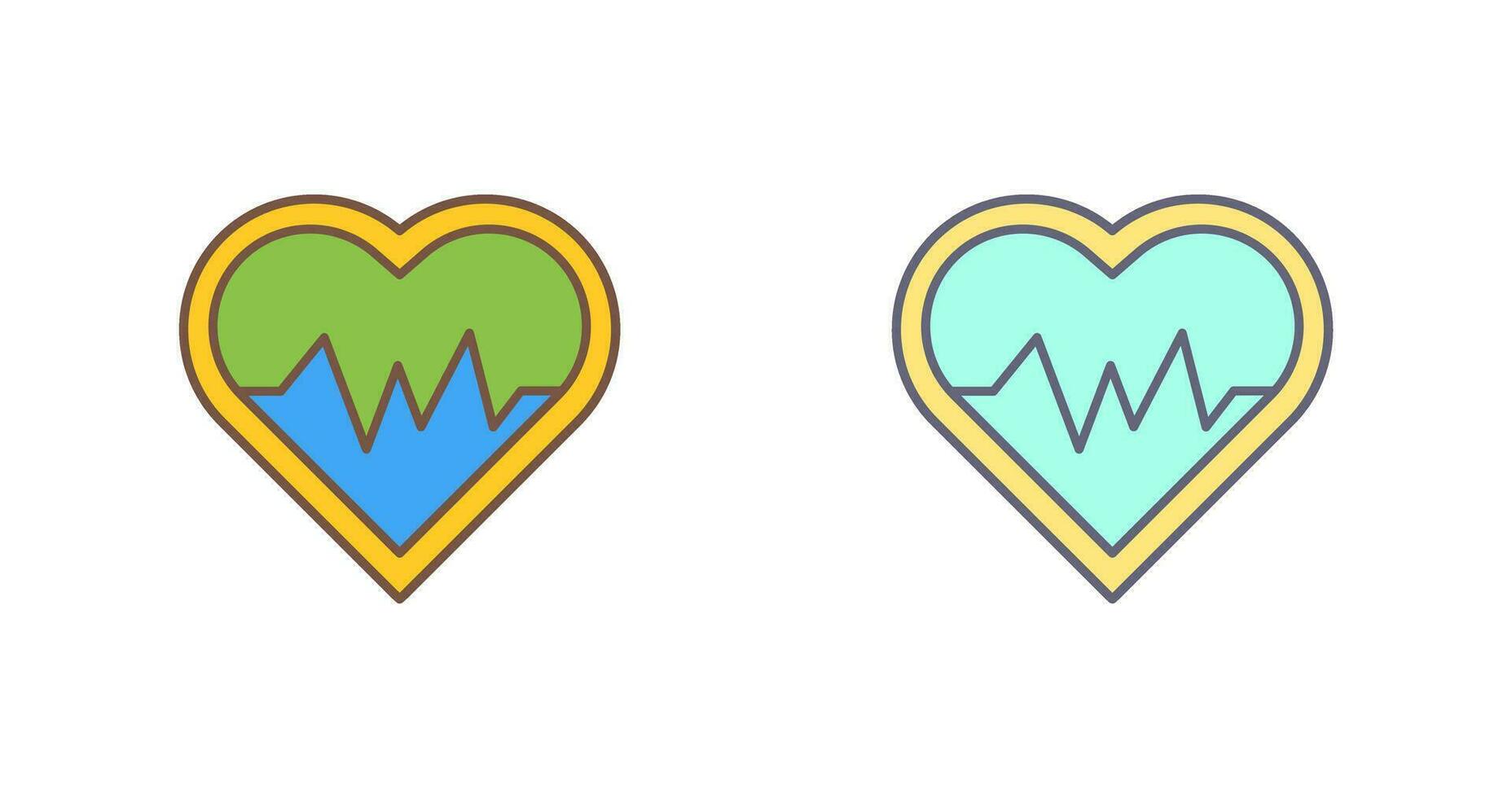 Heart Beat Vector Icon