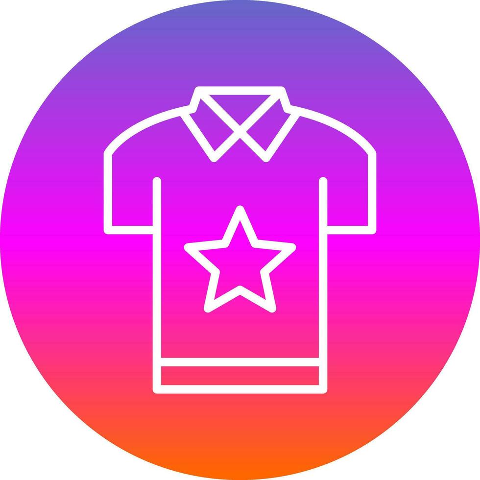 camiseta vector icono diseño