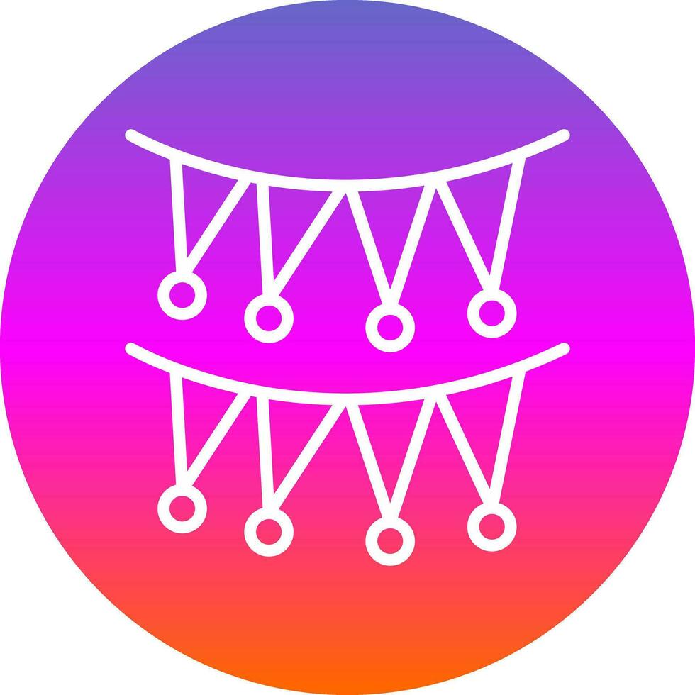 Garlands Vector Icon Design