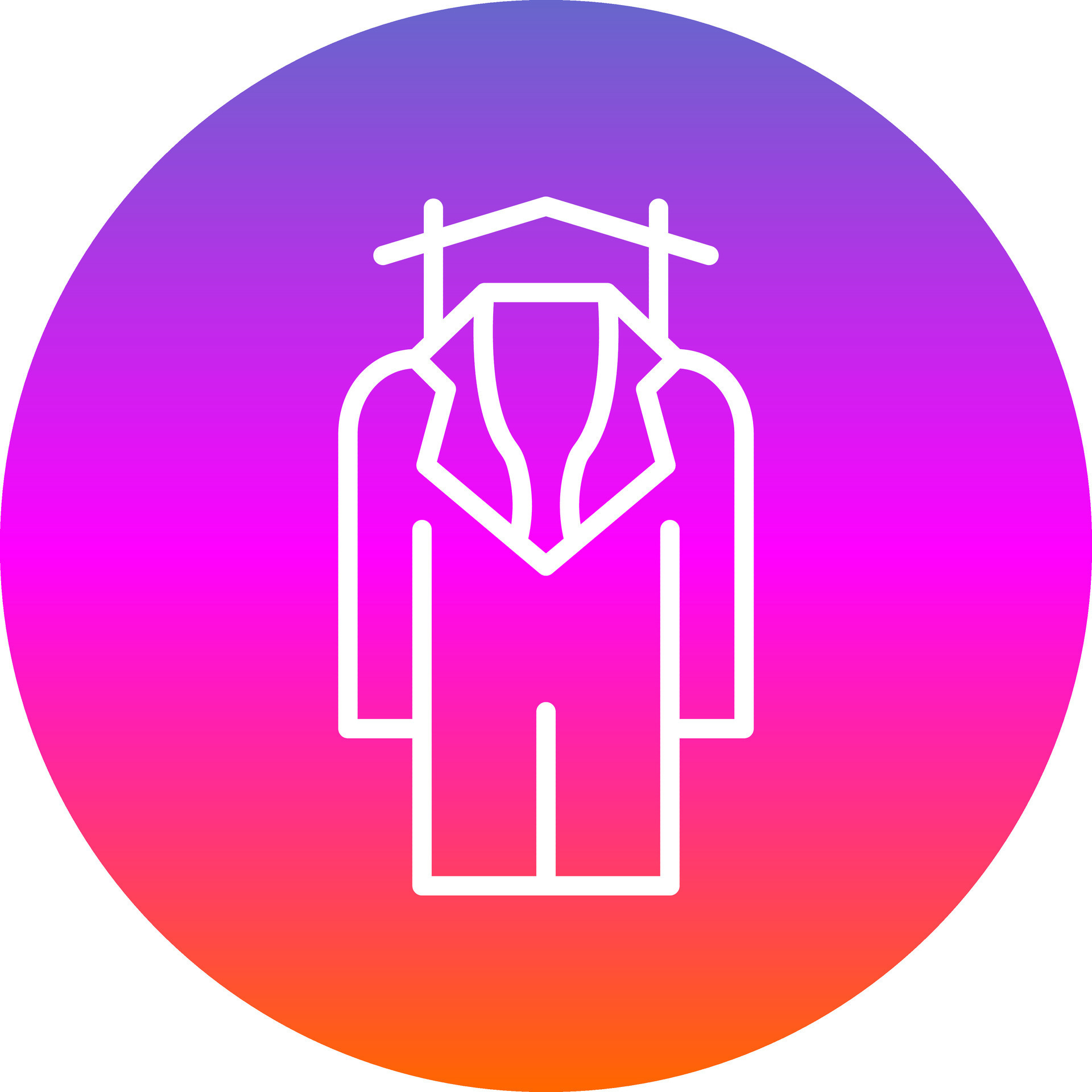 Dress Vector Icon Design 24921049 Vector Art at Vecteezy