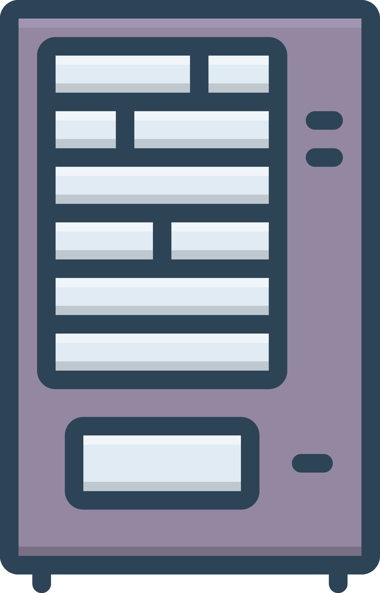 color icon for vending machine 24921125 Vector Art at Vecteezy