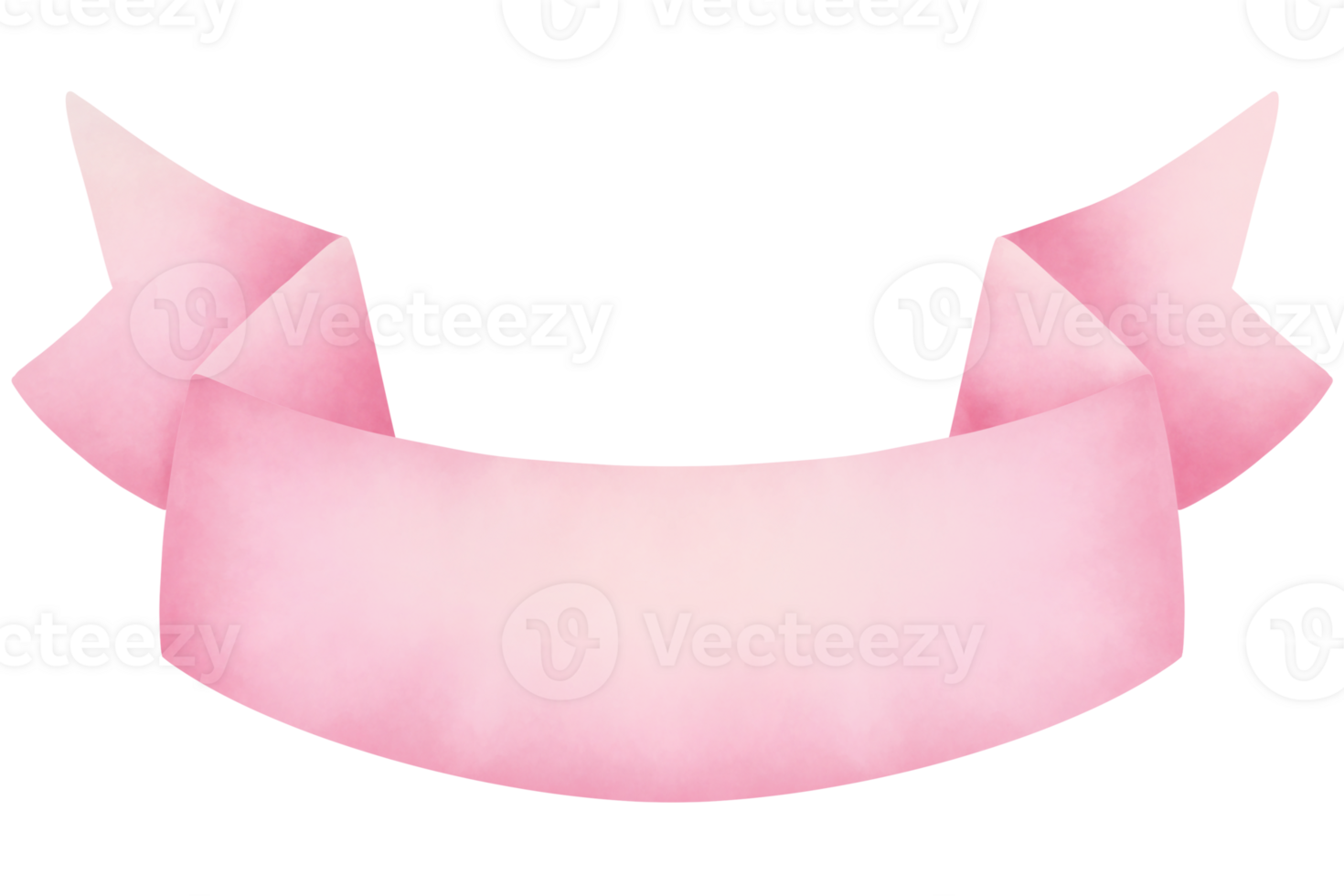 Cute pink ribbon png