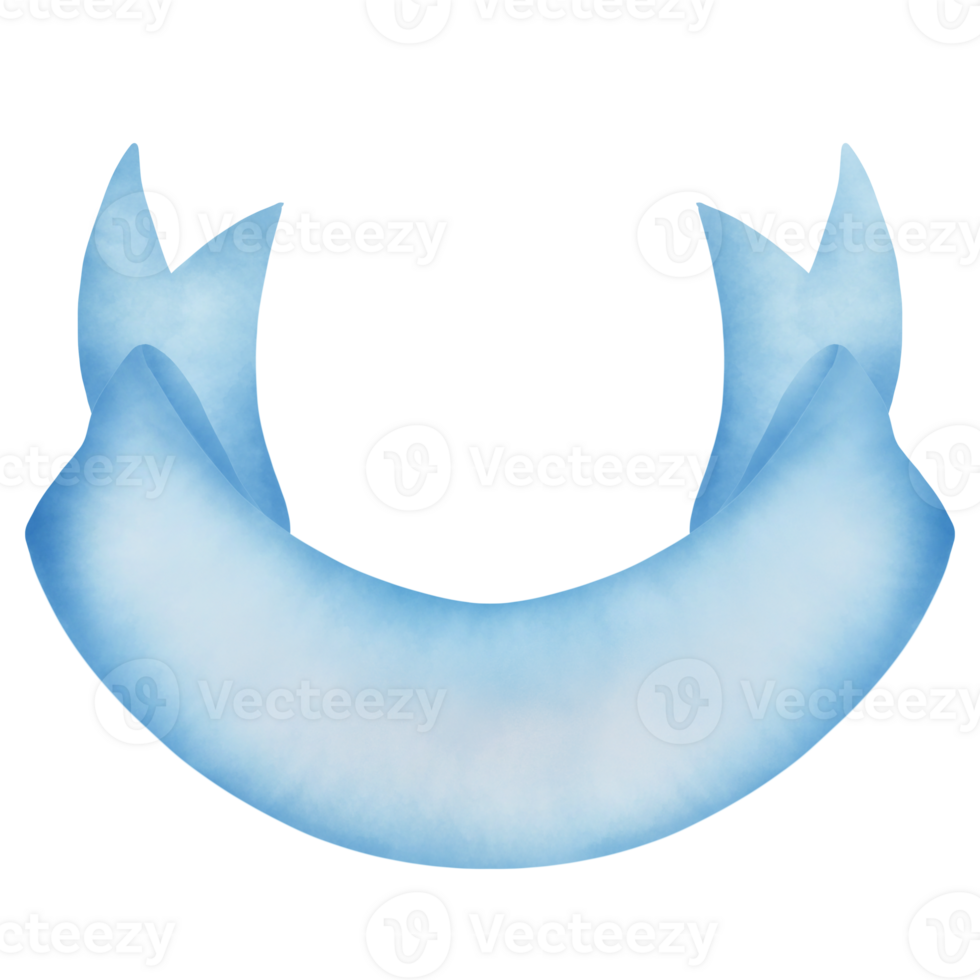 Cute color ribbon png