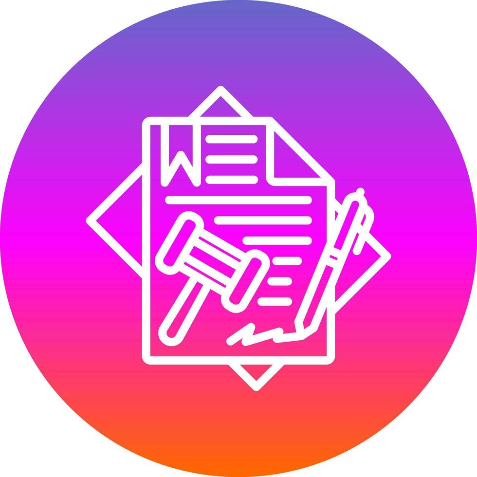Agreement Vector Icon Design