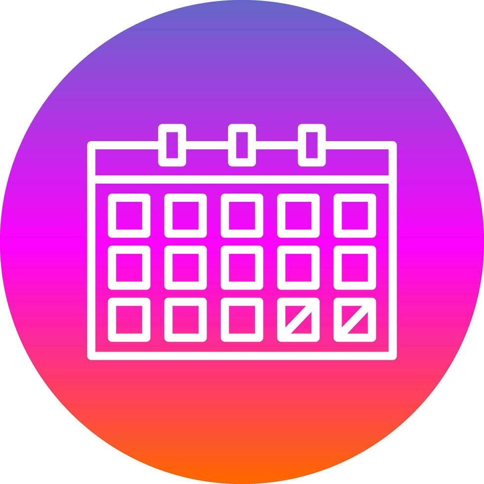 diseño de icono de vector de calendario