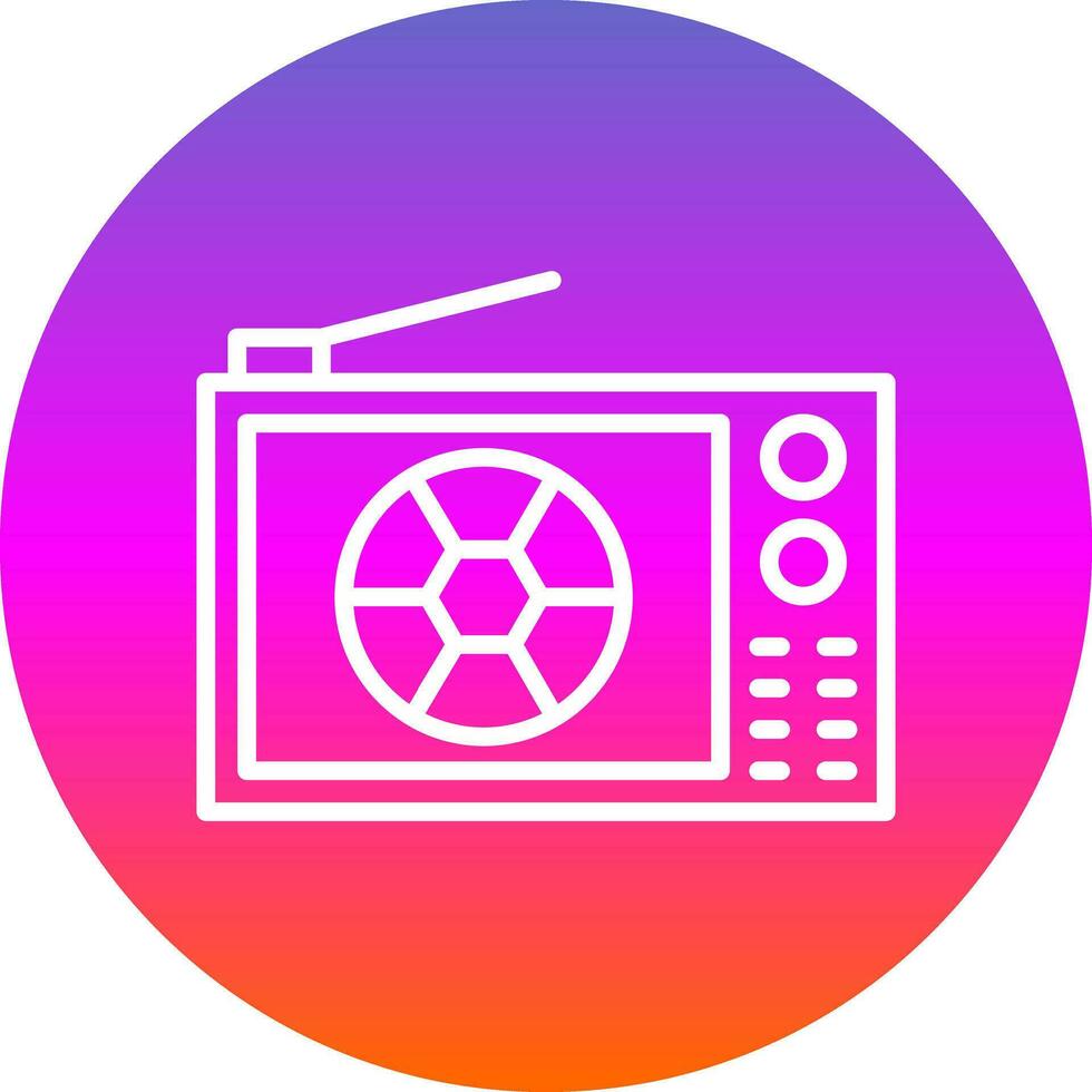 TV Vector Icon Design