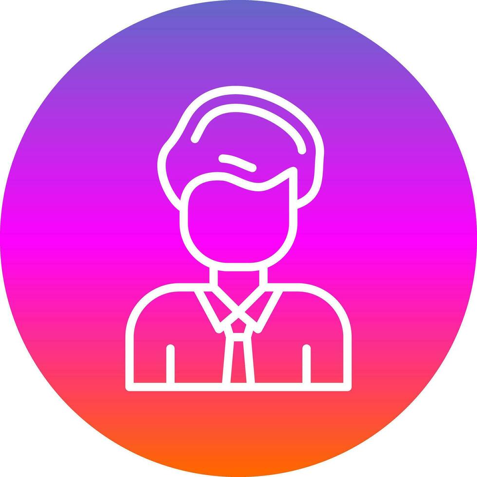 Manager Vector Icon Design