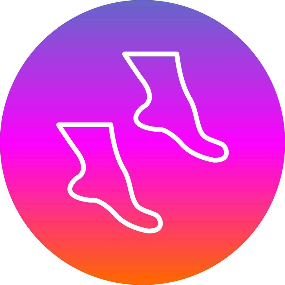 Foot Vector Icon Design