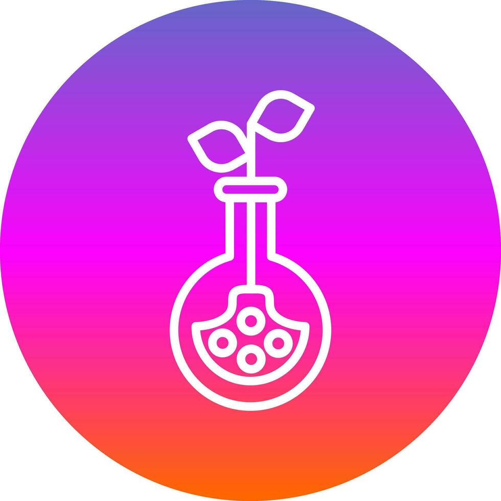 biotecnología vector icono diseño