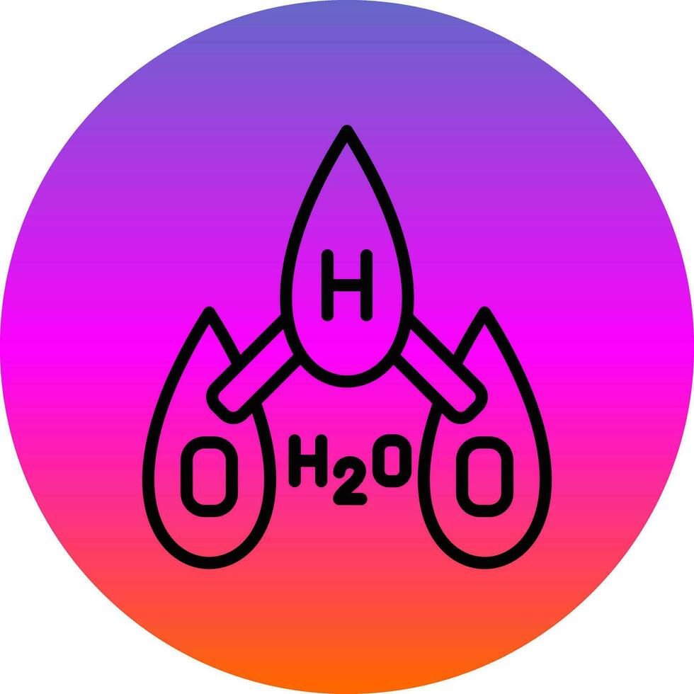 H2o Vector Icon Design