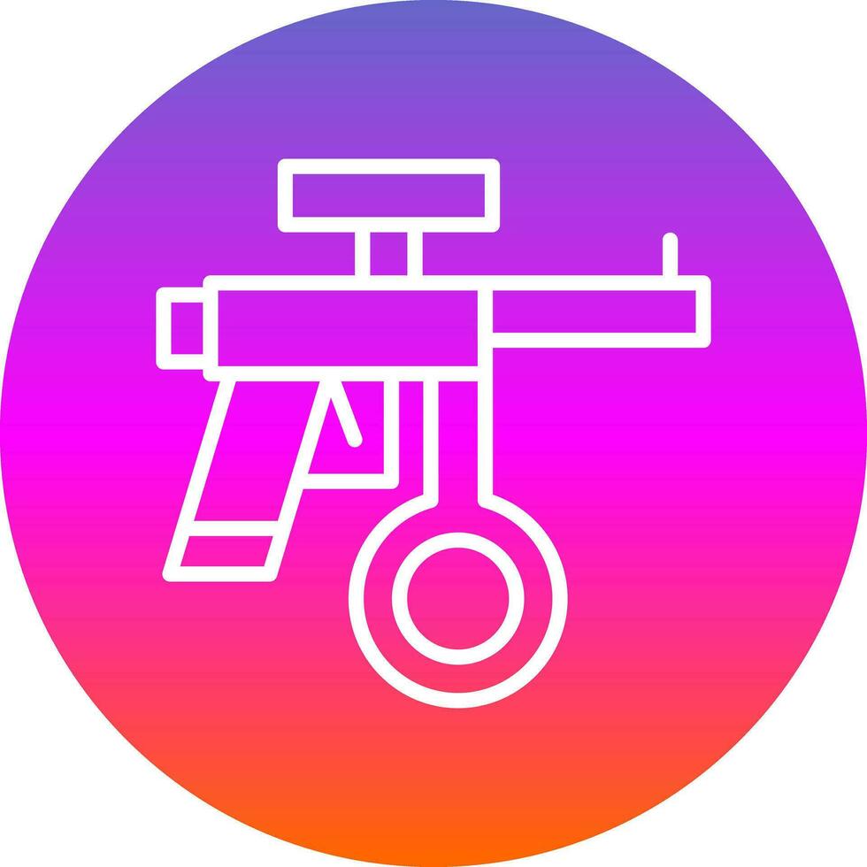 Paintball Vector Icon Design