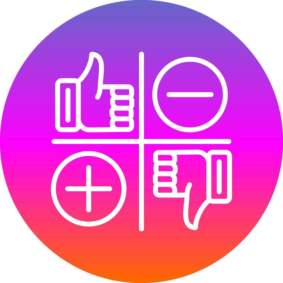 Swot analysis Vector Icon Design