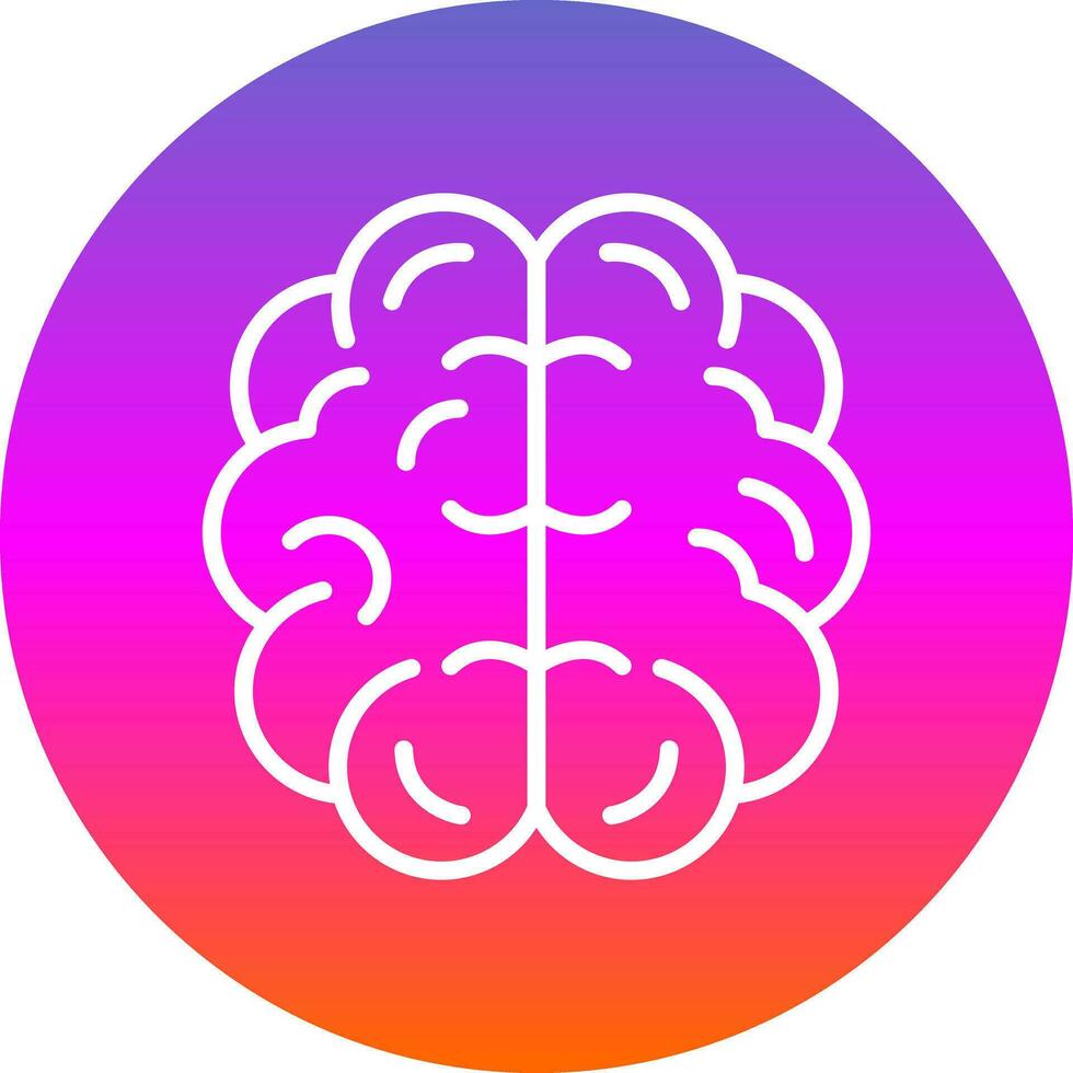 Brain Vector Icon Design